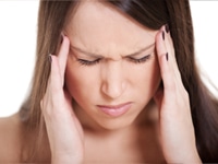 Chiropractic Burlington MA Lady Headache
