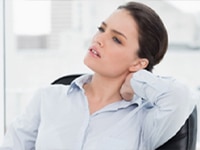 Chiropractic Burlington MA Lady Neck Pain